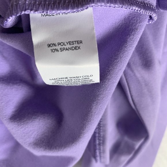 Alpine Design Shirt Lilac Womens Medium Purple Thumbhole Field Knit 1/4 Zip 7103 - Picture 4 of 8